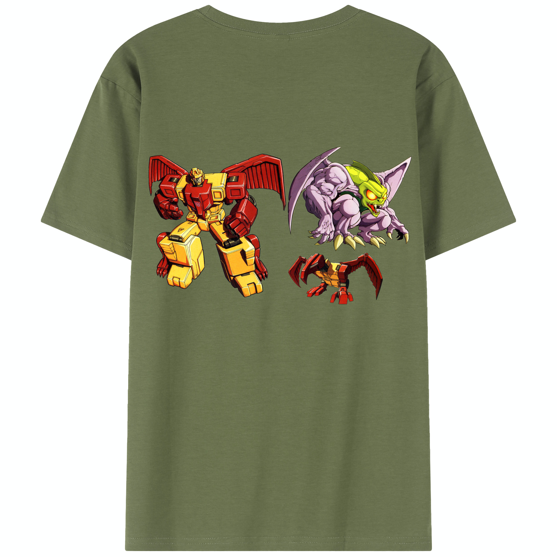 （画像用）  綿100％半袖Tシャツ（背面プリント）